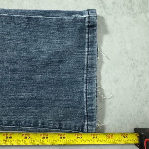 Simply Vera Vera Wang Bootcut Jeans Dark Wash Faded - Size: 4 - Picture 7 of 10